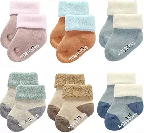 New Born Baby Ankle Length Socks Woolen (4pcs)