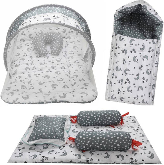 Cotton Baby Bed Sized Bedding Set